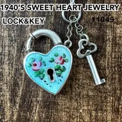 スウィートハートジュエリー ローズ 南京錠 シルバー ヴィンテージネックレス1