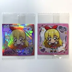 にふぉるめーしょん アイカツ！シールウエハース2 星宮いちご レア 5周年レア