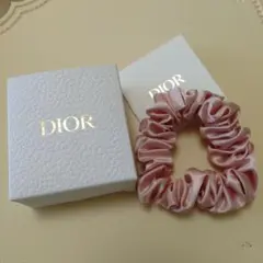 【新品/未使用】Dior　シュシュ ノベルティー　ピンク