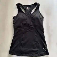 PUMA ブラック タンクトップ