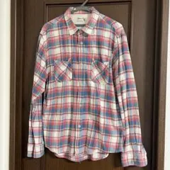 Global Work チェック柄 長袖シャツ XL