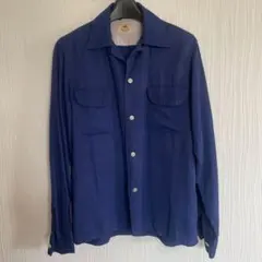40s Donegal FITZHUGH レーヨンギャバジンオープンカラーシャツ - メルカリ