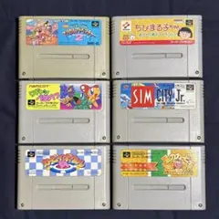 スーパーファミコン ソフト 6点 まとめ売り