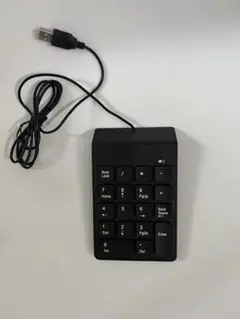 USB接続 テンキー 黒