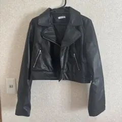 INGNI ショート丈 ライダースジャケット イング