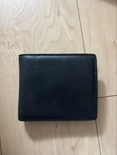 GUESS 二つ折り財布 ブラック レザーのサムネイル