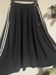 CONVERSE 黒ロングスカート