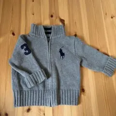 Polo by Ralph Lauren グレー カーディガン 2/2T