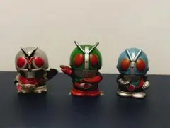 仮面ライダー フィギュアソフビ 3体セット
