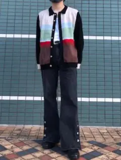 2025年最新】ttt msw border knit cardiganの人気アイテム - メルカリ