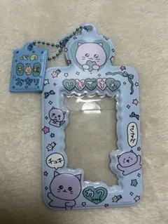 チェゴシム トレカケース トレカホルダー 青 水色 猫