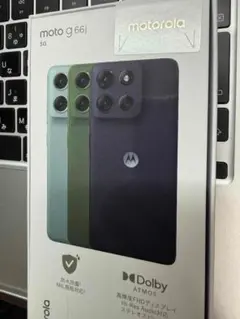 新品未使用 moto g66j 5G 8GB/128GB ブラックオイスター