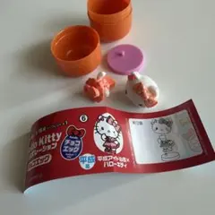 チョコエッグ　コラボ　平成アイドル風　ハローキティ　マスコット フィギュア　平成