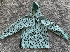 アディダスbyステラマッカートニー　アニマルプリント パーカー ミントグリーン