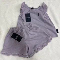 新品EAST BOY女の子タンクトップ&フリルパンツ上下セットアップ90cm