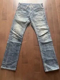 BIGJOHN デニム　ビックジョン　フレアデニム　y2k sk8 ビンテージのサムネイル