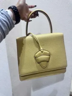 【希少/A】◆本物◆LOEWE ロエベ バッグ バルセロナ ハンドバッグ 型押しレザー 30cm アイボリー 超激得，お買い得 LOEWE ロエベ エンボスレザー バルセロナ バイカラー