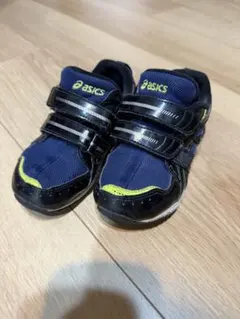 asics すくすくネイビー/スニーカー