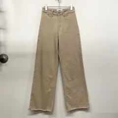 AZUL BY MOUSSY カラー デニム フレアパンツ