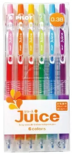 PILOT Juice ボールペン 6色 0.38mm