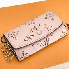 ルイヴィトン キーケース マヒナ ピンク ミュルティクレ 4 モノグラム