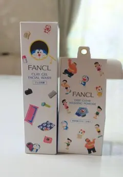 FANCL ドラえもん　ディープクリア洗顔パウダー 泥ジェル洗顔のサムネイル