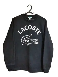 LACOSTE ラコステ スウェット トレーナー ブラック ワニロゴ
