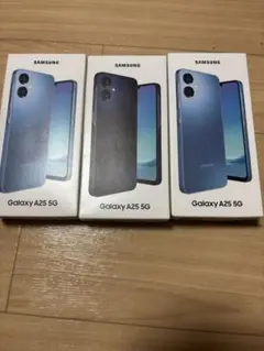 【3台セット未開封2台.通信確認のみ1台】 Galaxy A25 5G 64GB