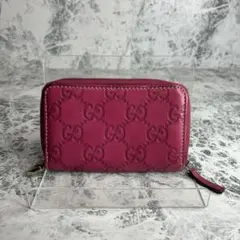 ✨GUCCI✨　グッチ　コインケース　カードケース　小銭入れ　カード入れ　ピンク