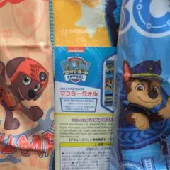 パウ・パトロール マフラータオル＆ハンドタオル２点 セット