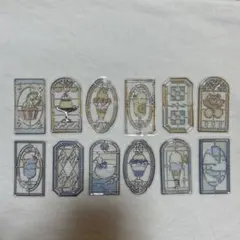 【匿名発送】グラスパーラー　クリアステッカー　10枚おすそわけ