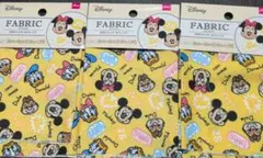 DAISO ディズニー ミッキー＆フレンズ 3枚セット（26083）