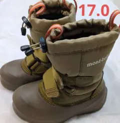 mont-bell 子ども用スノーブーツ 17.0
