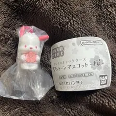 サンリオキャラクターズ　ワントーンマスコット　桜　ポチャッコ