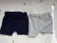 H&M オーガニックコットン パンツ 6-9M ベビー　半ズボン　60〜70