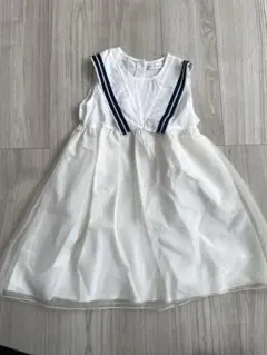 mamaraku ノースリーブワンピース　120cm バースデイ　しまむら