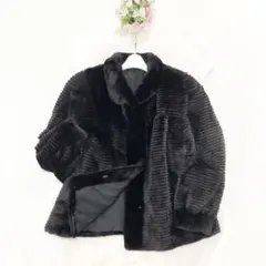 SAGAMINK*サガミンク　シェアードミンクコート　デザイン　リアルファー毛皮
