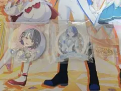 プロセカ5周年感謝祭　缶バッチキーホルダーセット　桐谷遥