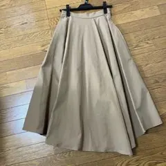 フレアスカート ベージュ Fサイズ
