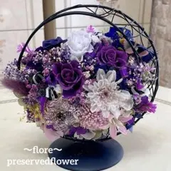 ✨大人気✨バラミックスプリザ＆胡蝶蘭（アーティフィシャルアレンジ