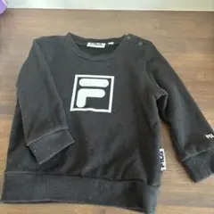 FILA 黒 トレーナー サイズ80