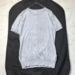美品 ジョンスメドレー シーアイランドコットン ポロニット 半袖