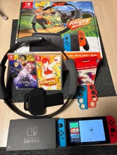 Nintendo Switch リングコンセット+ソフト2本