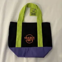 Trader Joe's ミニトートバッグ　ハロウィン限定　マルチカラー