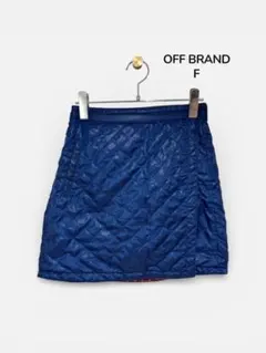 ノーブランド ラップスカート 巻きスカート キルティング ウエスト調整可能