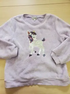 エニィファム、スパンコール、トレーナー