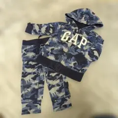 GAP 迷彩柄 パーカー パンツ セット