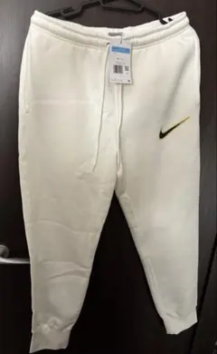 NIKEクラブスウェットパンツホワイトMサイズ