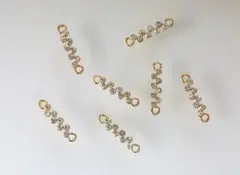 D93 ガラスストーン　アジャ　6個