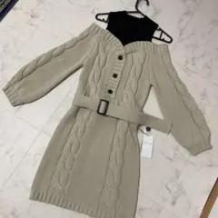 セシルマクビー　ニットワンピース